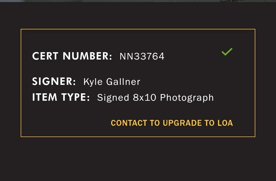 Kyle Gallner — Kyle Gallner Signed Scream 2022 8x10 Photo Auto “Vince” Inscribed JSA COA, image 5