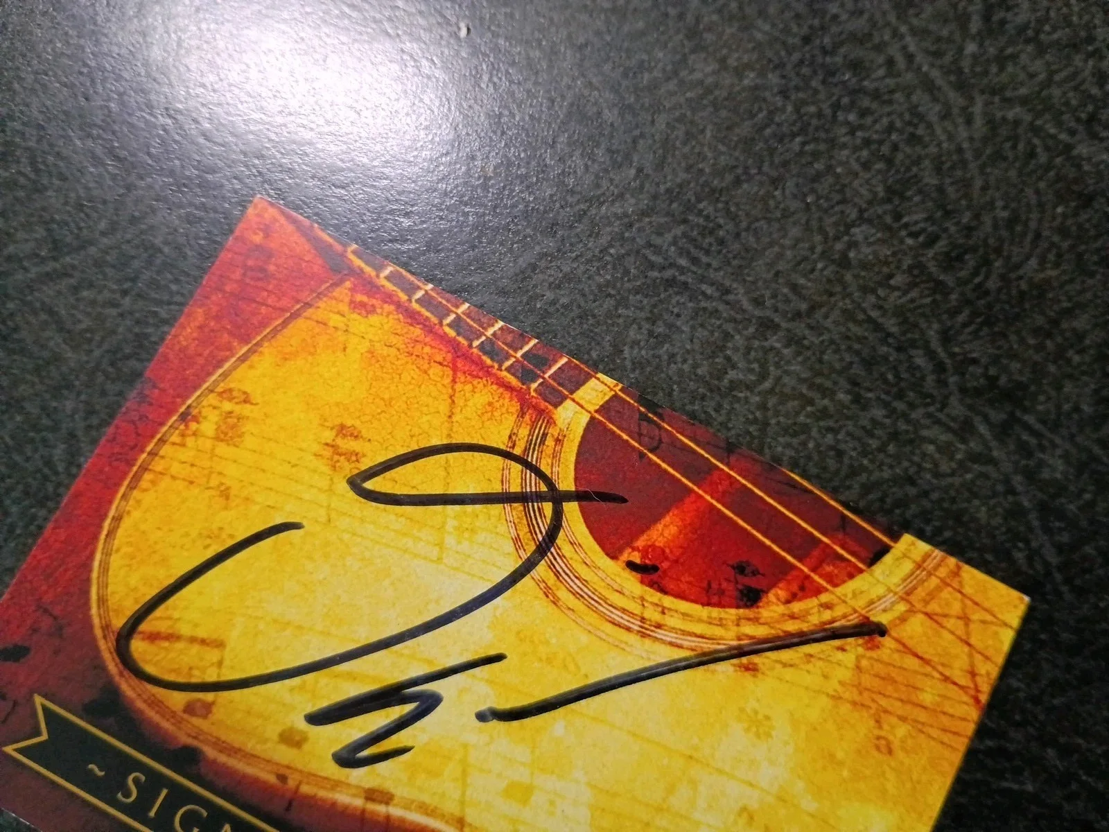DAVID ELLEFSON Hand Signed Autograph CARD - MUSICIAN GUITARIST - MEGADETH, изображение 2