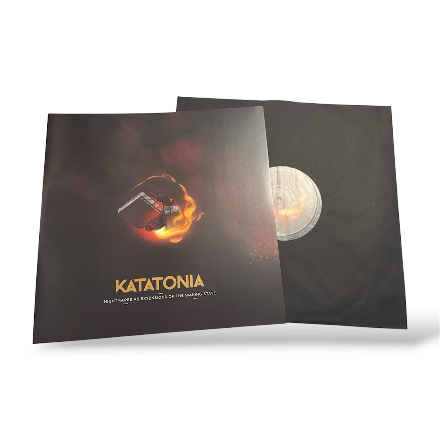 SIGNED COVER! Katatonia Nightmares as Extensions of the Waking State Black Vinyl, изображение 3