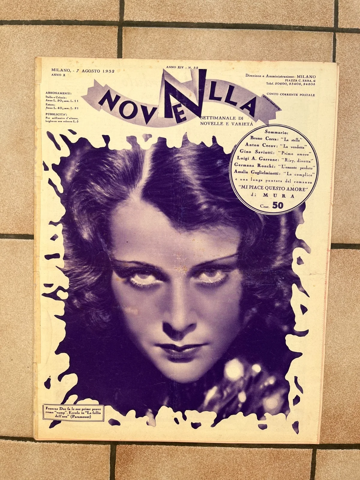 MIRIAM HOPKINS FREDRIC MARCH Dr Jekyll & Mr Hyde FRANCES DEE GARBO Mag 1932, изображение 2