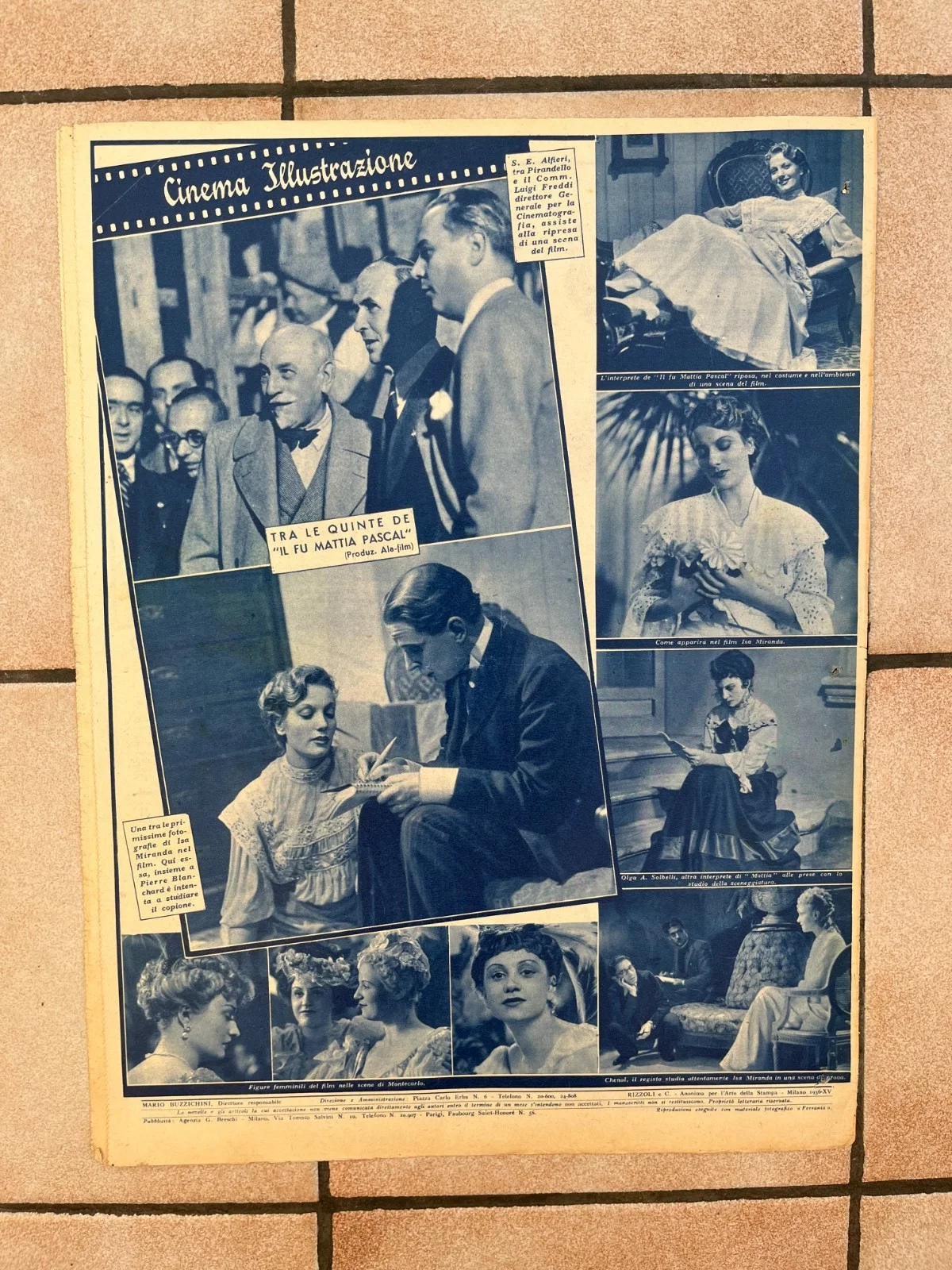SHIRLEY TEMPLE JANET GAYNOR FREDRIC MARCH RAMON NOVARRO GARBO DIETRICH Mag 1936, изображение 2