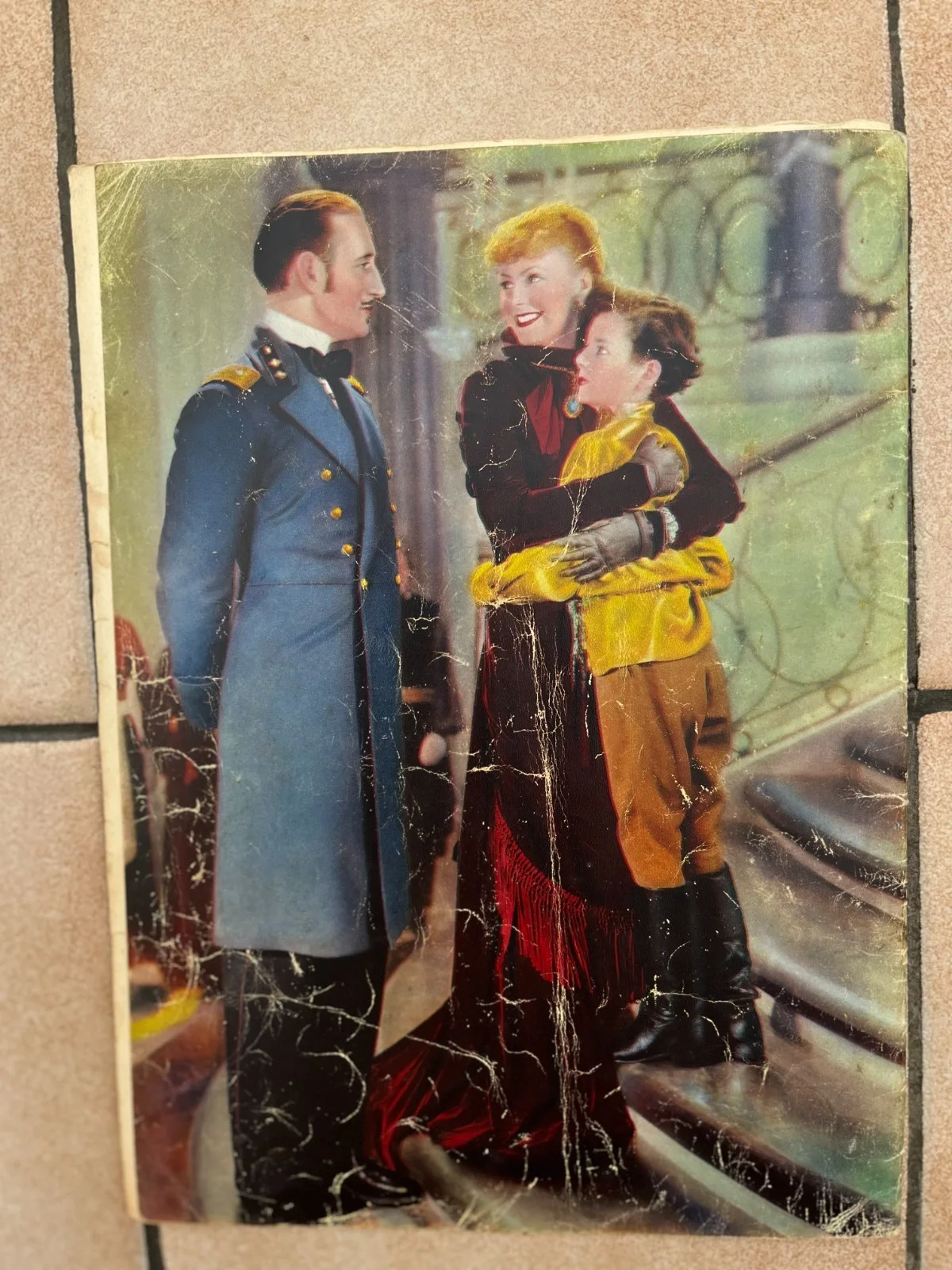 Vintage GRETA GARBO FREDRIC MARCH BASIL RATHBONE Italien Mag 1935, изображение 2