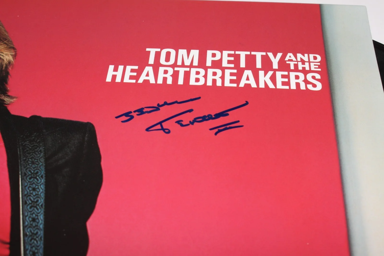 BENMONT TENCH SIGNED TOM PETTY DAMN THE TORPEDOES ALBUM VINYL RECORD BECKETT COA, изображение 3