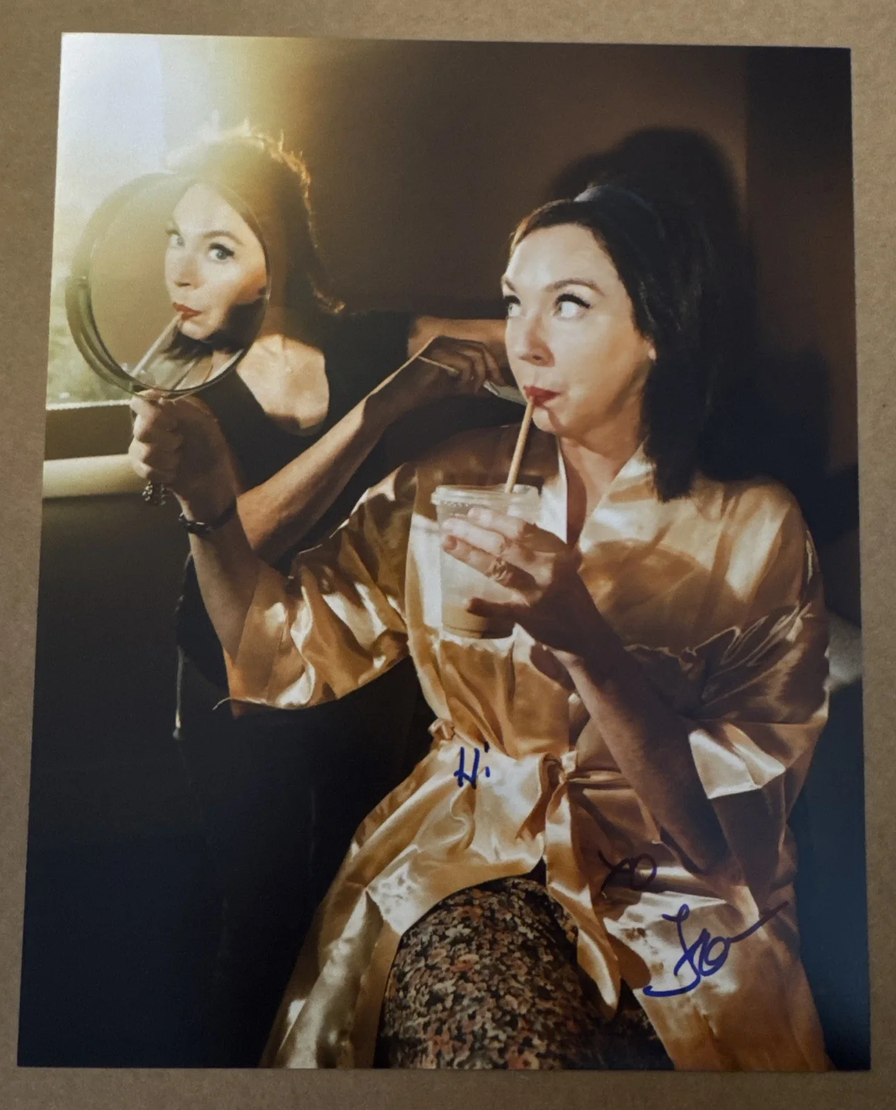 Stephanie Courtney — Stephanie Courtney Flo Progressive Signed 8x10 Photo Autograph Commercial
