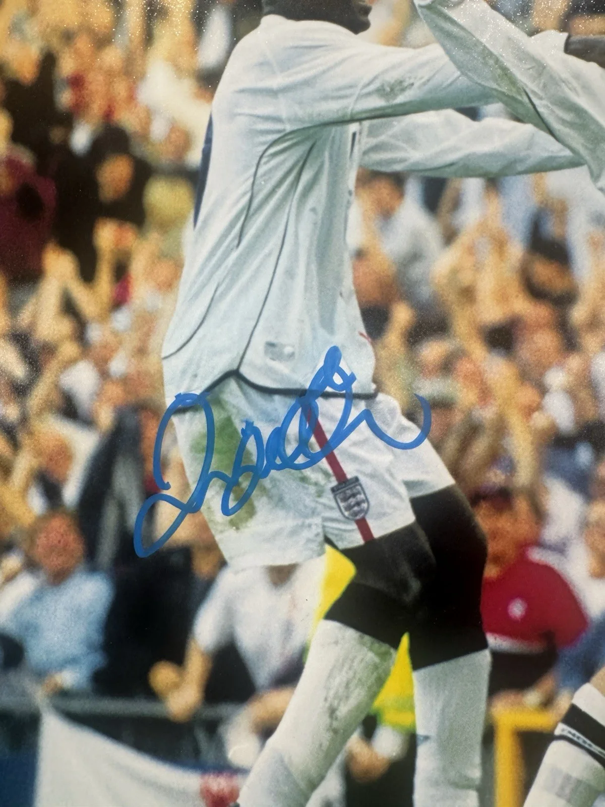 DAVID BECKHAM SIGNED 16X20 PHOTO LEGENDARY SOCCER FOOTBALL PLAYER AUTO BAS COA, изображение 2