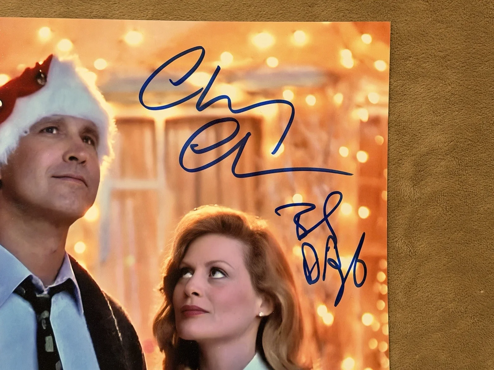 Chevy Chase Beverly D’Angelo Signed 11x14 Photo BAS Christmas Vacation Authentic, изображение 2