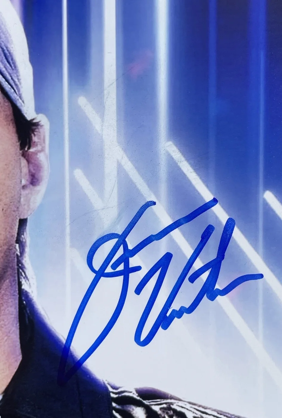 Jesse Ventura — Jesse Ventura Authentic Hand Signed 8x10 Photo Autograph WWE Predator, изображение 2