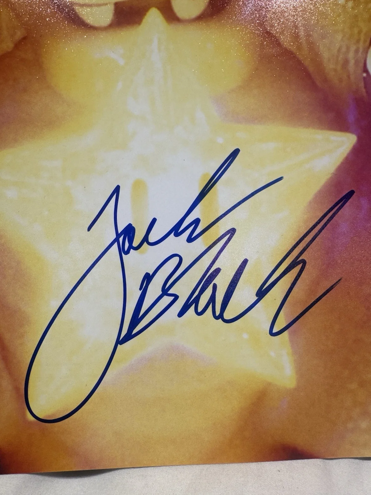 JACK BLACK SIGNED 16X20 BOWSER PHOTO SUPER MARIO BROS AUTO BECKETT BAS COA, изображение 2