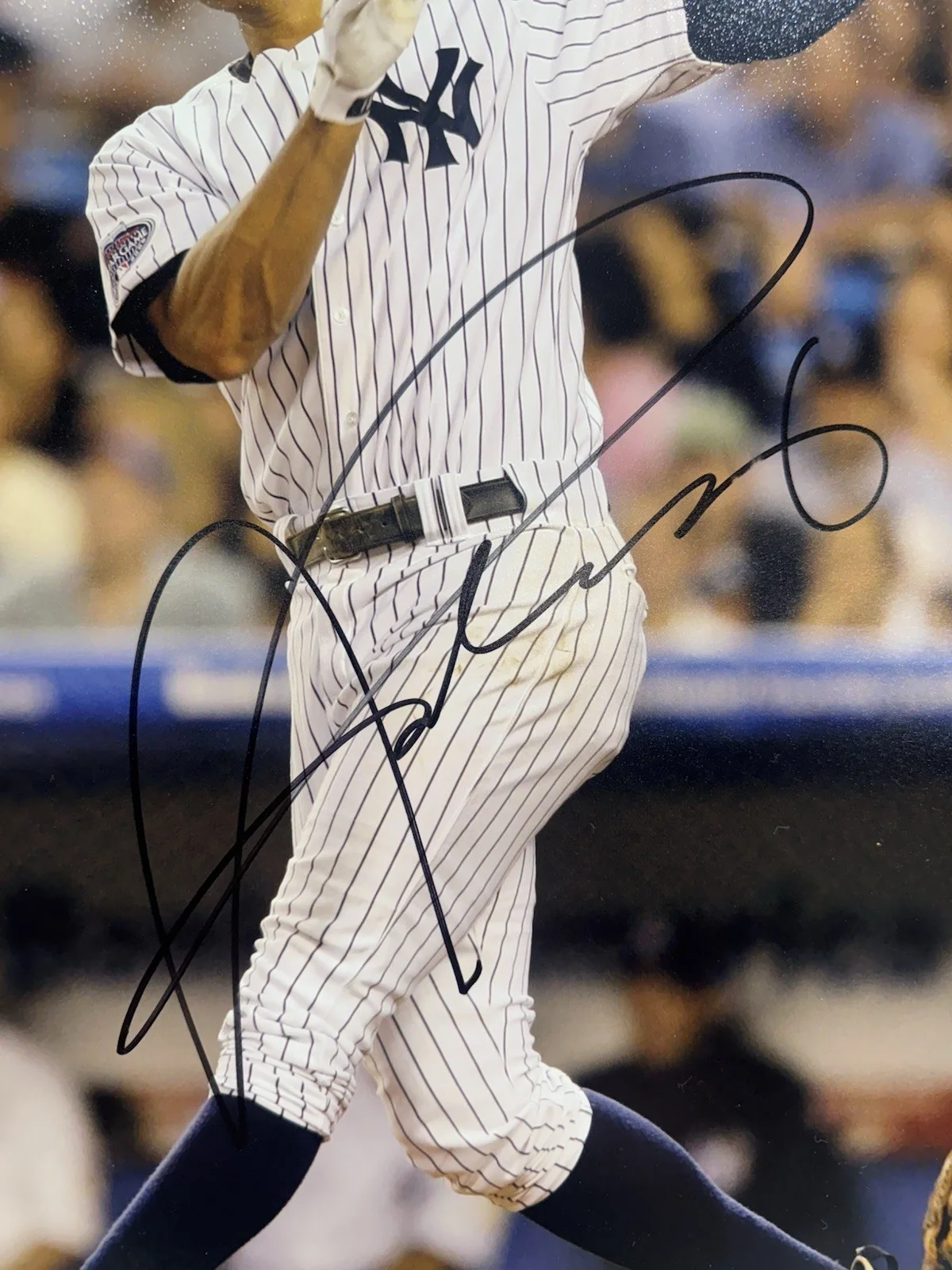 ALEX RODRIGUEZ SIGNED 16X20 YANKEES PHOTO LEGENDARY SLUGGER AUTO BECKETT BAS COA, image 2