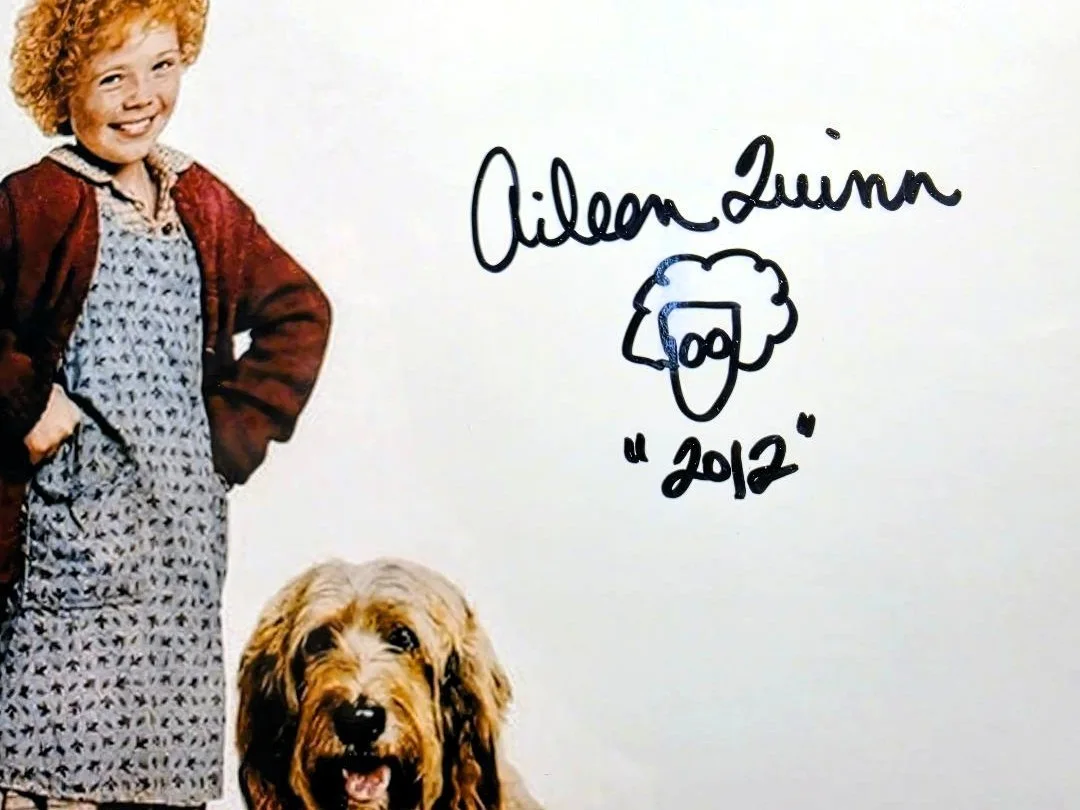 Aileen Quinn — ANNIE signed by Aileen Quinn "IN PERSON SIGNED" 8x10 with COA 8x10, image 2