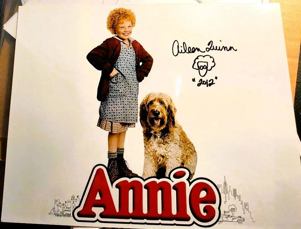 Aileen Quinn — ANNIE signed by Aileen Quinn "IN PERSON SIGNED" 8x10 with COA 8x10, image 5