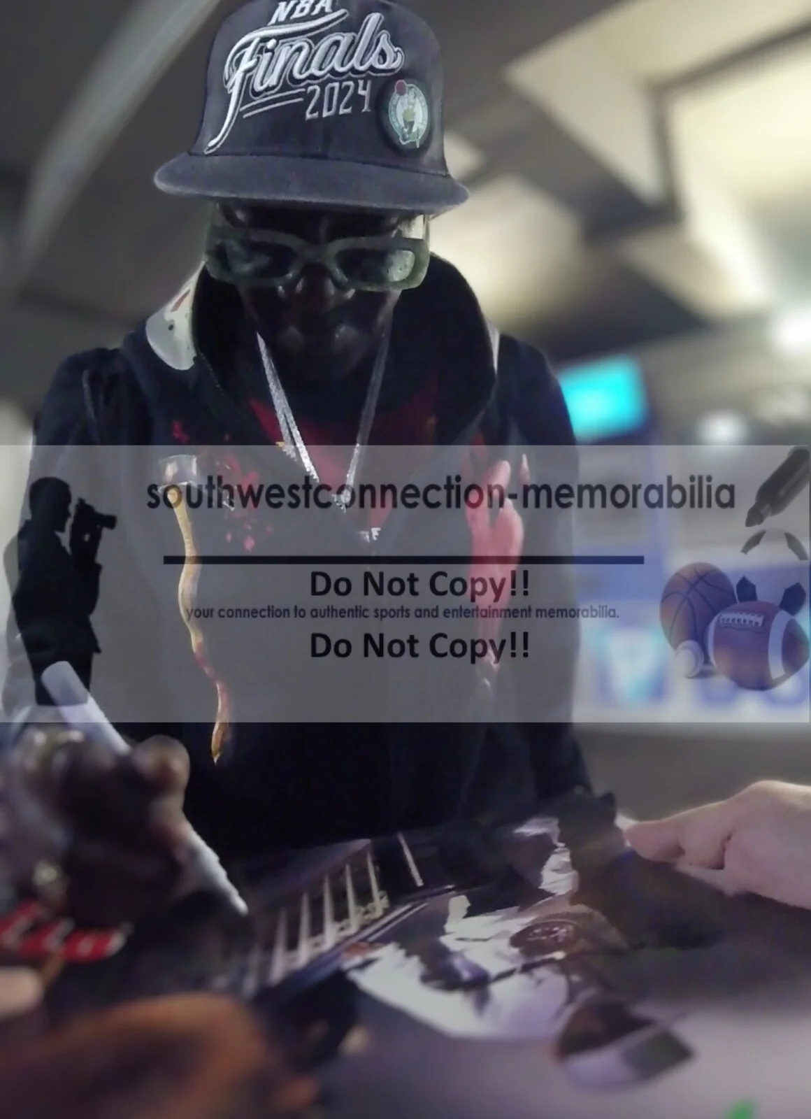 Flava Flav — Flava Flav Signed Public Enemy 911 Is A Joke Cover Beckett BAS Auto Memorabilia, изображение 2