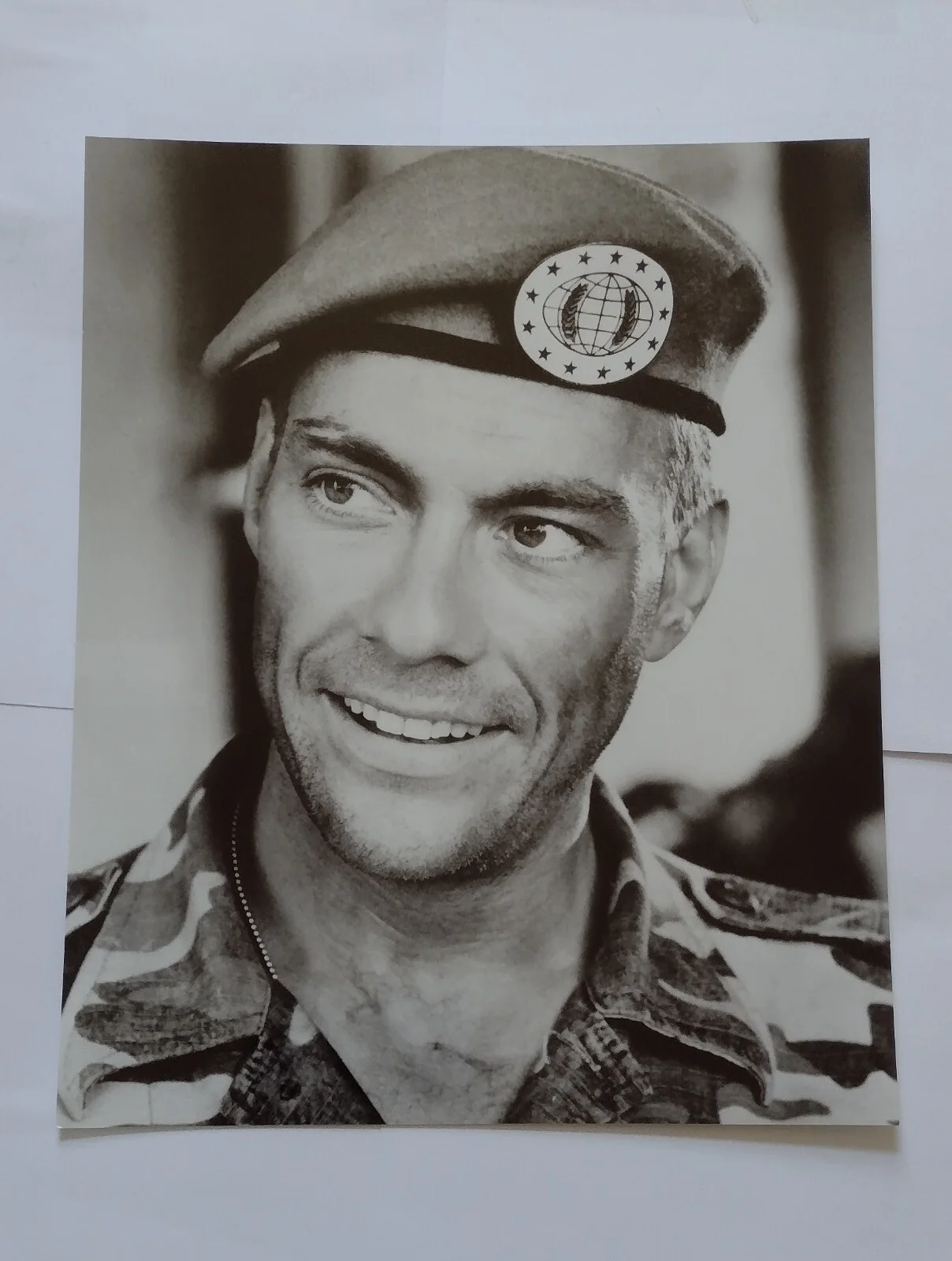 Jean-Claude Van Damme Street Fighter 1994 Original Press Photo Colonel Guile, изображение 2