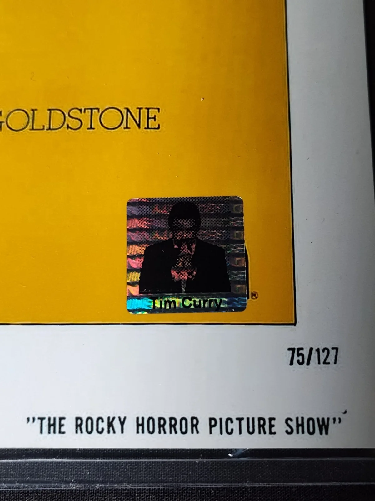 Tim Curry — The Rocky Horror Picture Show (Tim Curry) Signed 11x17 With COA, image 3