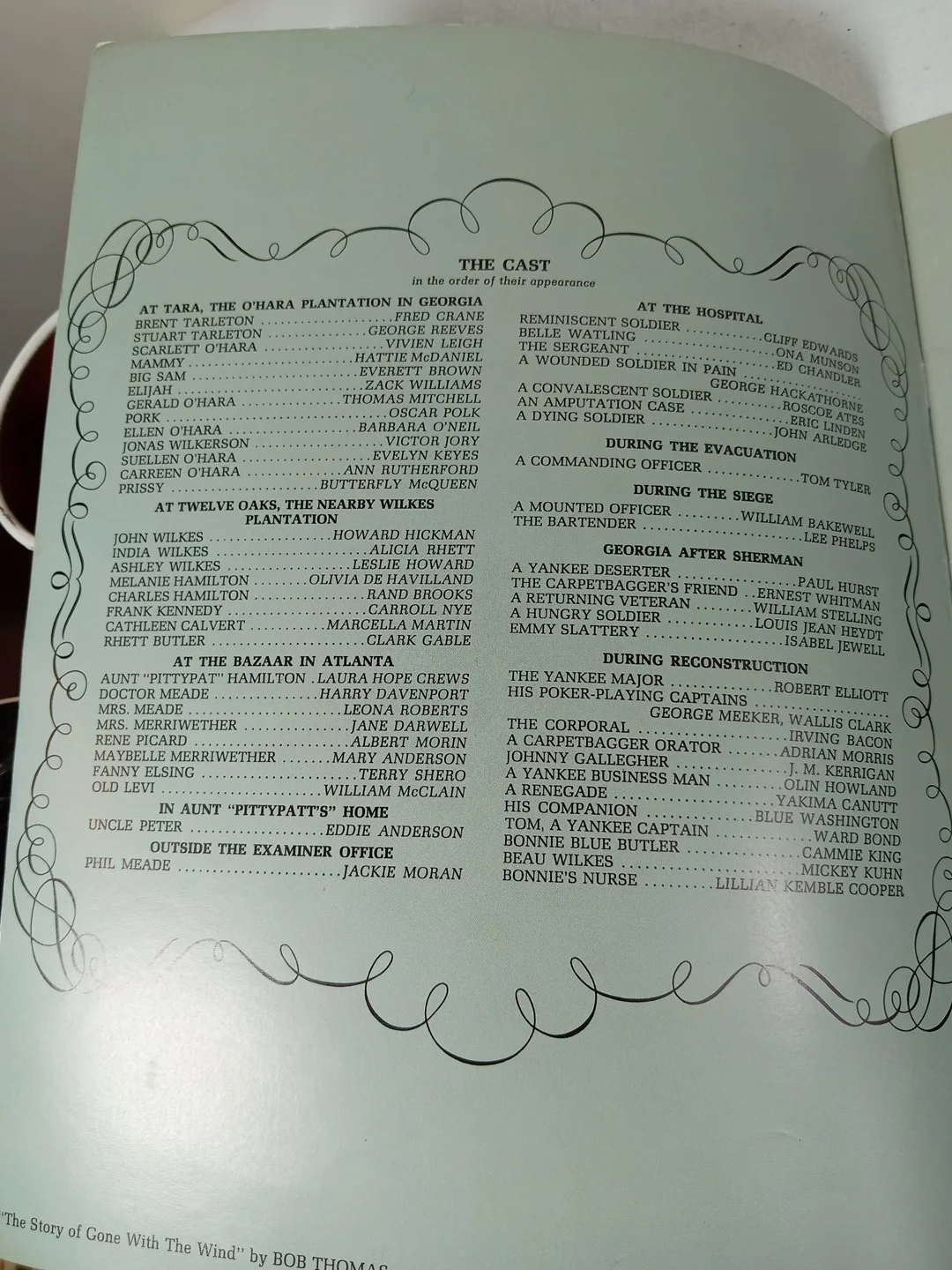 The Story of Gone With The Wind - (1967) Souvenir/Brochure Programme, изображение 3