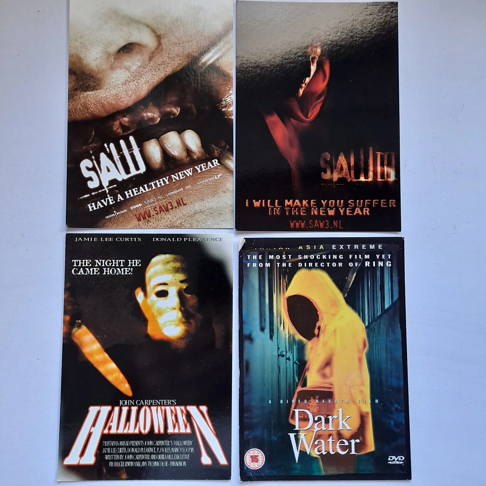 19 x Horror Movie Poster Postcards / Film related postcards, изображение 2