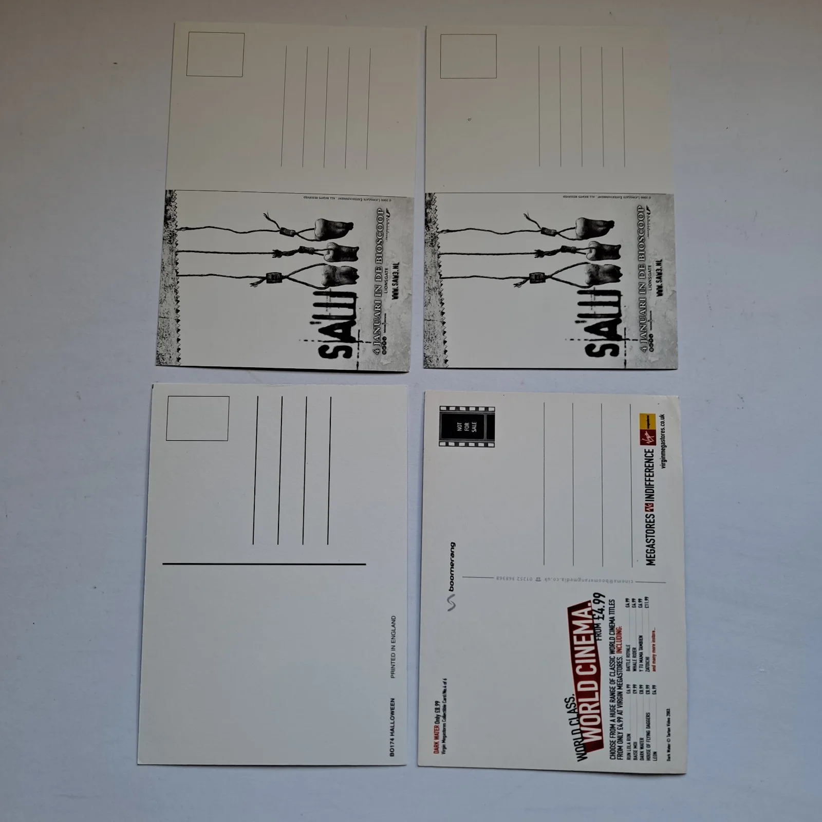 19 x Horror Movie Poster Postcards / Film related postcards, изображение 3