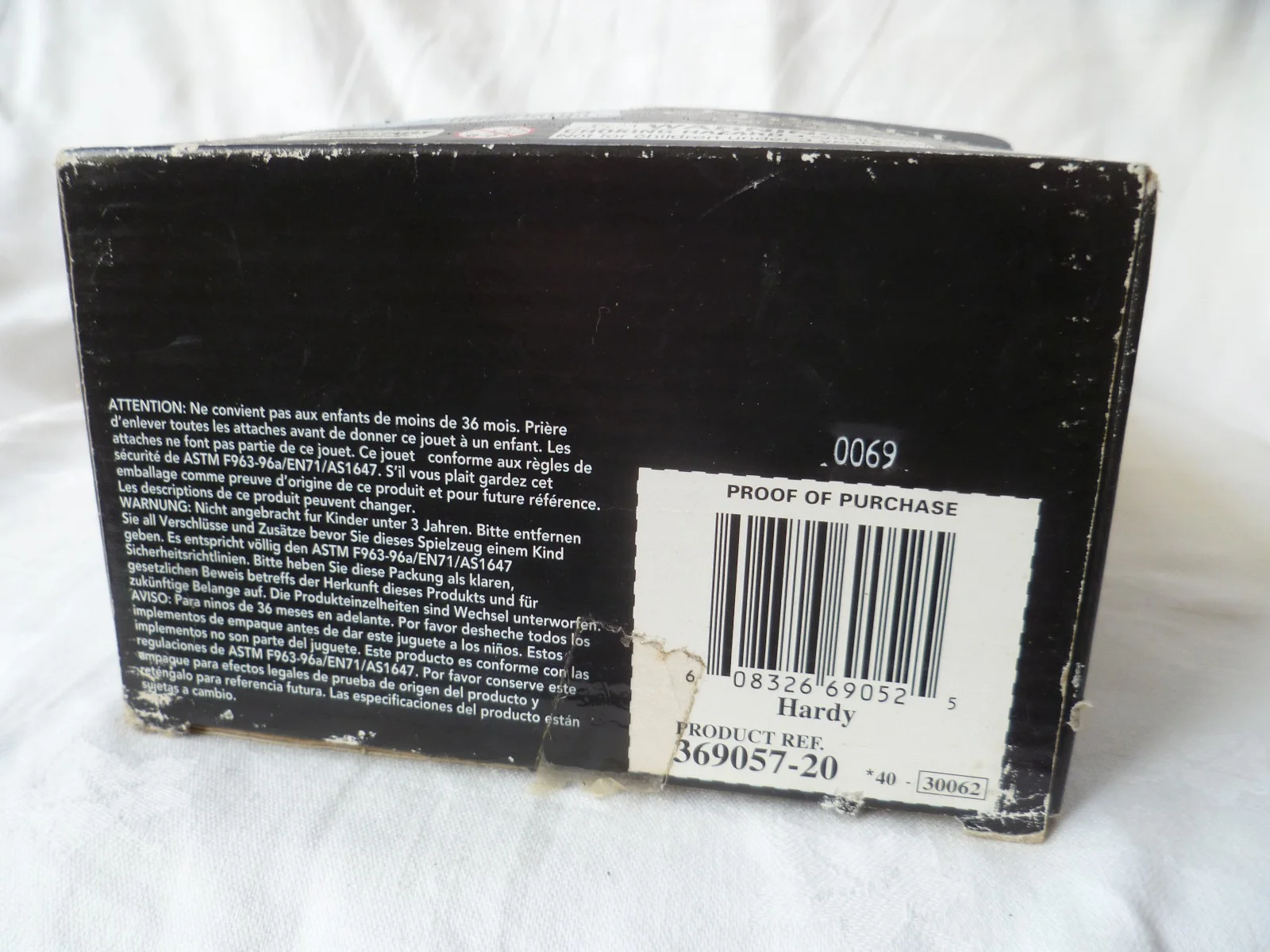 Headliners XL Oliver Hardy Figurine Statue DAMAGED BOX, image 3