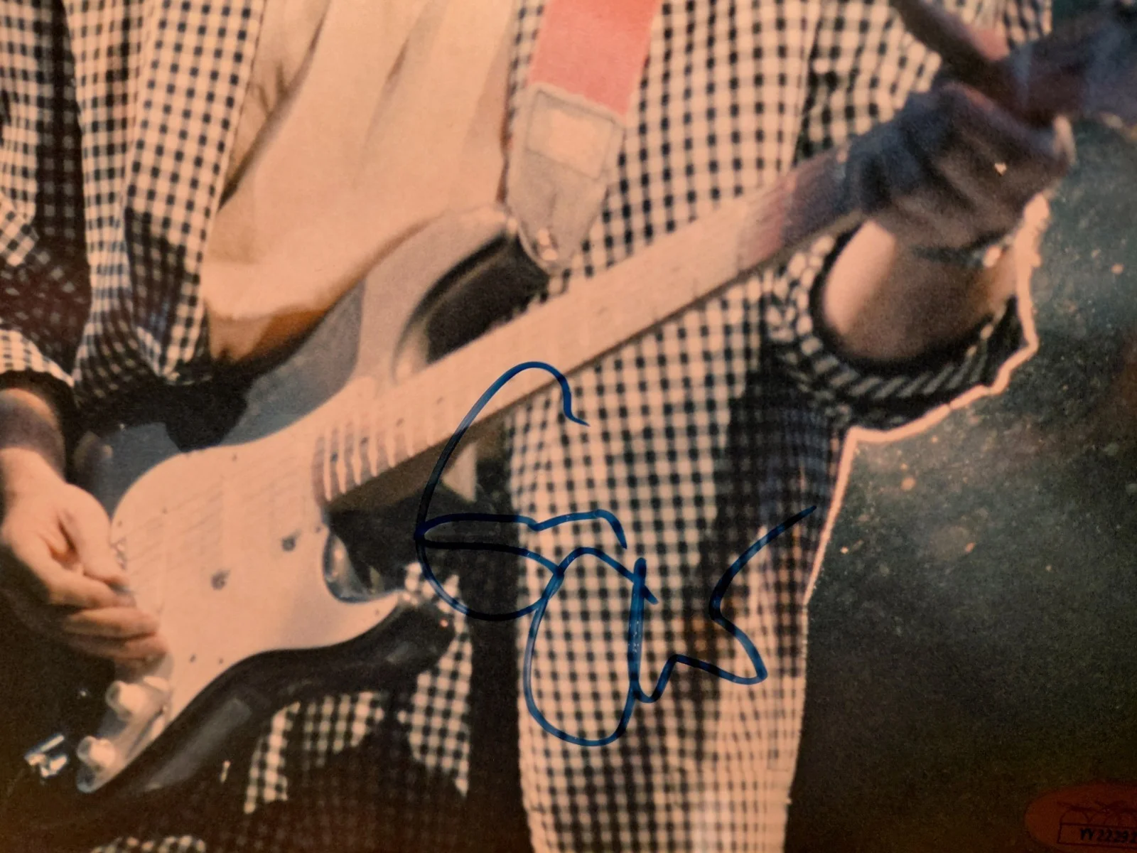 Eric Clapton signed 8X10 photo full JSA LOA, image 2
