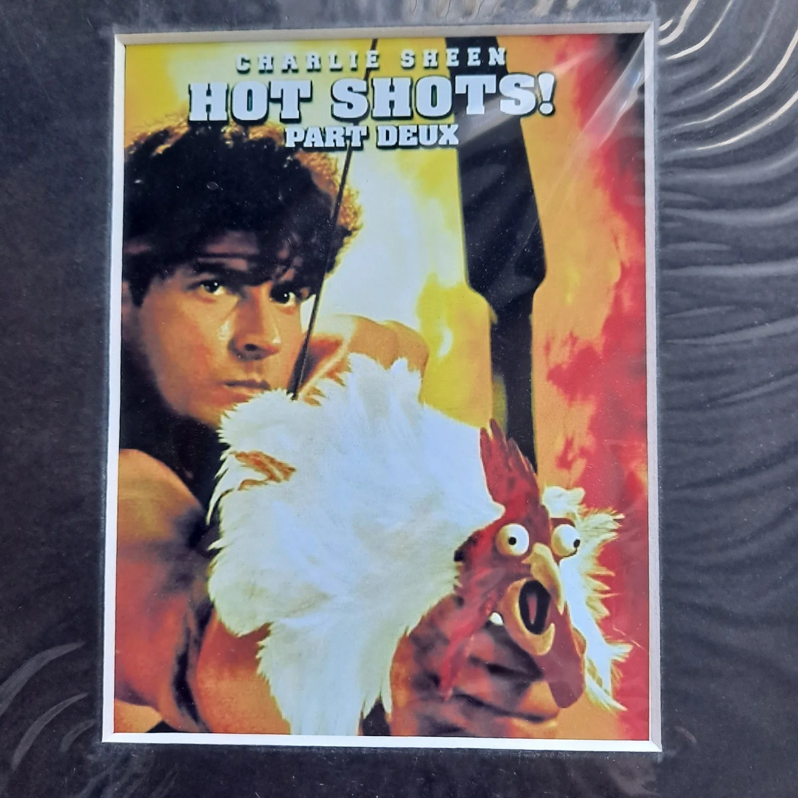 Hot Shots Part Deux - 35mm film cell and artwork on Mount, изображение 3
