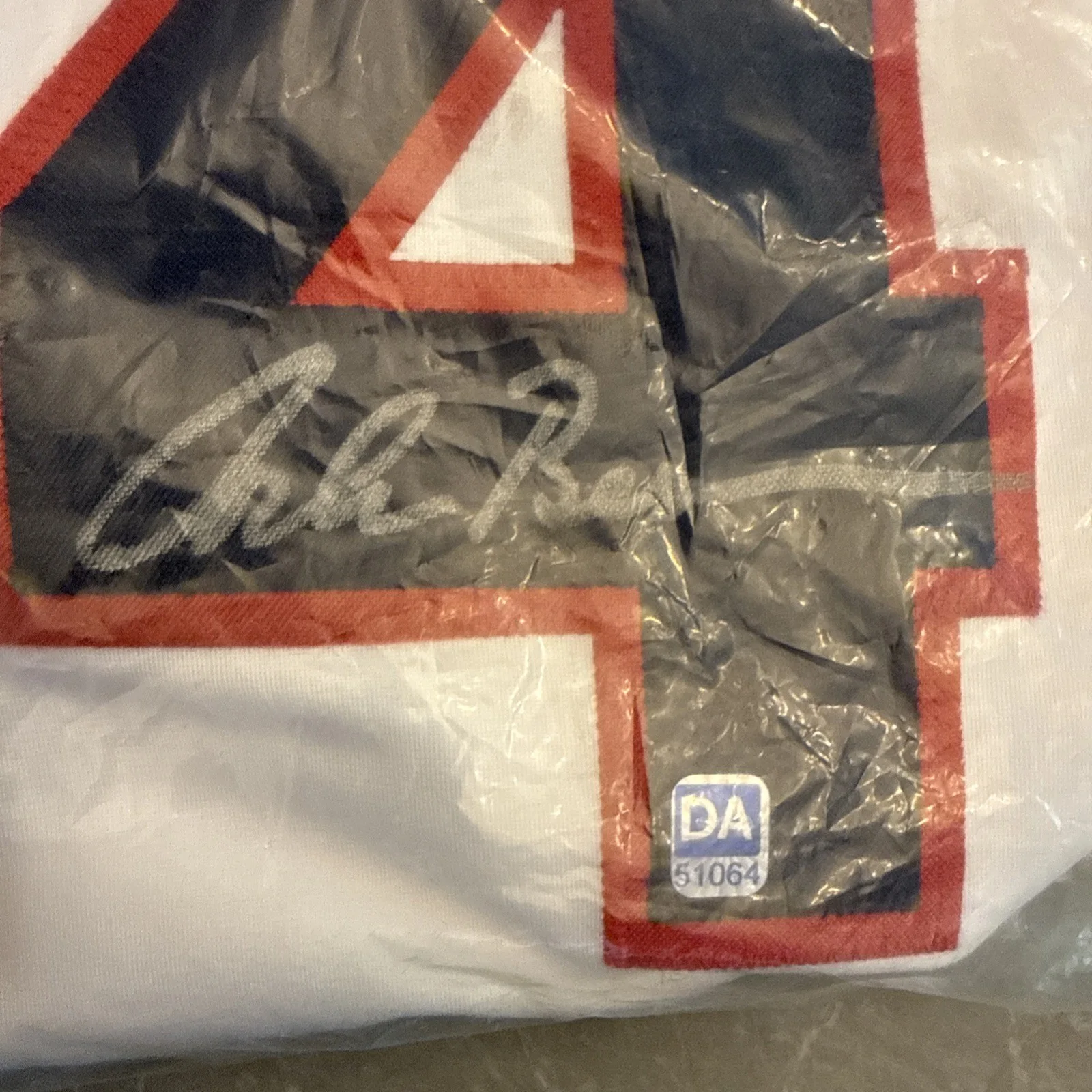 Corbin Bersen — CORBIN BERNSEN SIGNED “ROGER DORN" MAJOR LEAGUE AUTOGRAPHED JERSEY JSA COA, image 2