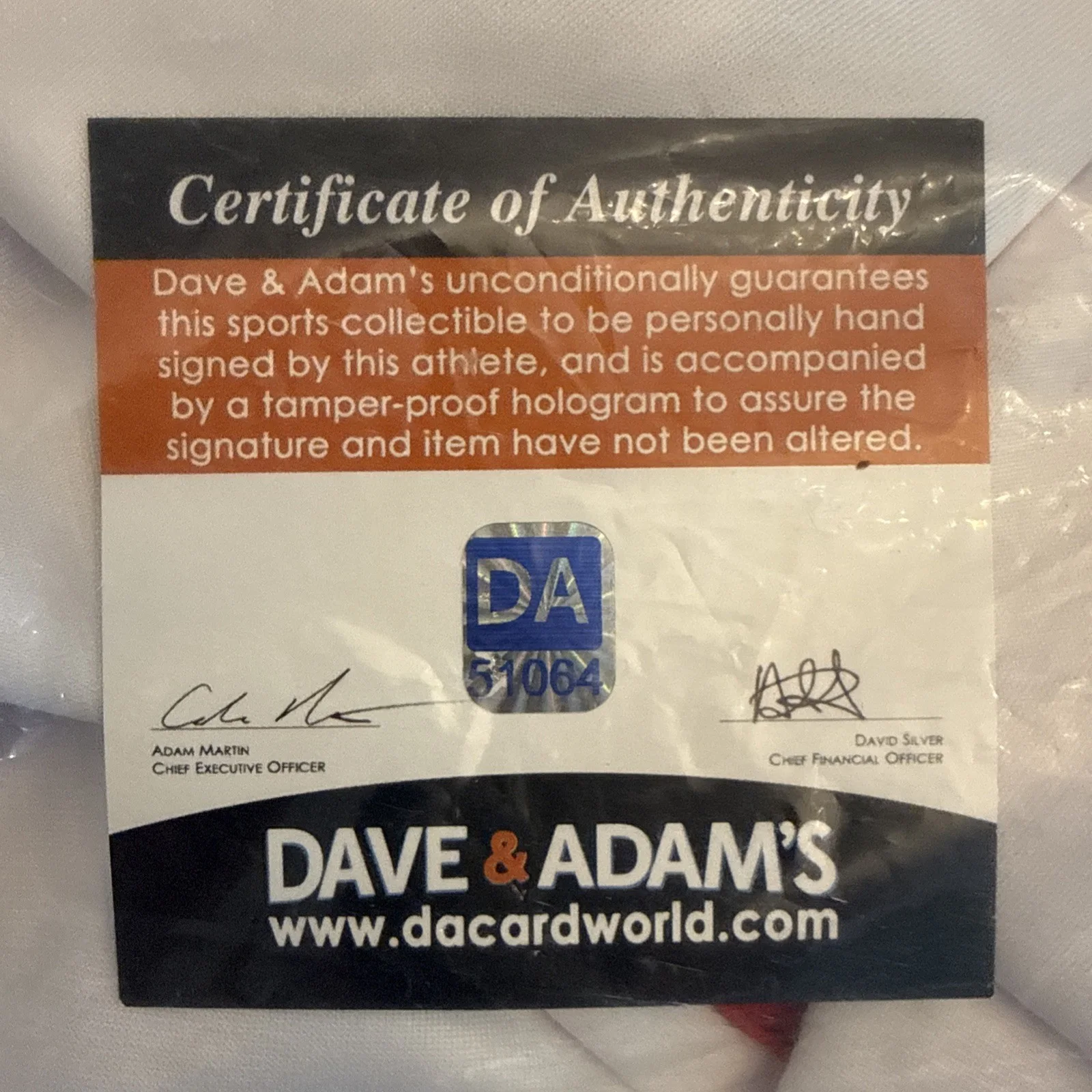 Corbin Bersen — CORBIN BERNSEN SIGNED “ROGER DORN" MAJOR LEAGUE AUTOGRAPHED JERSEY JSA COA, image 4