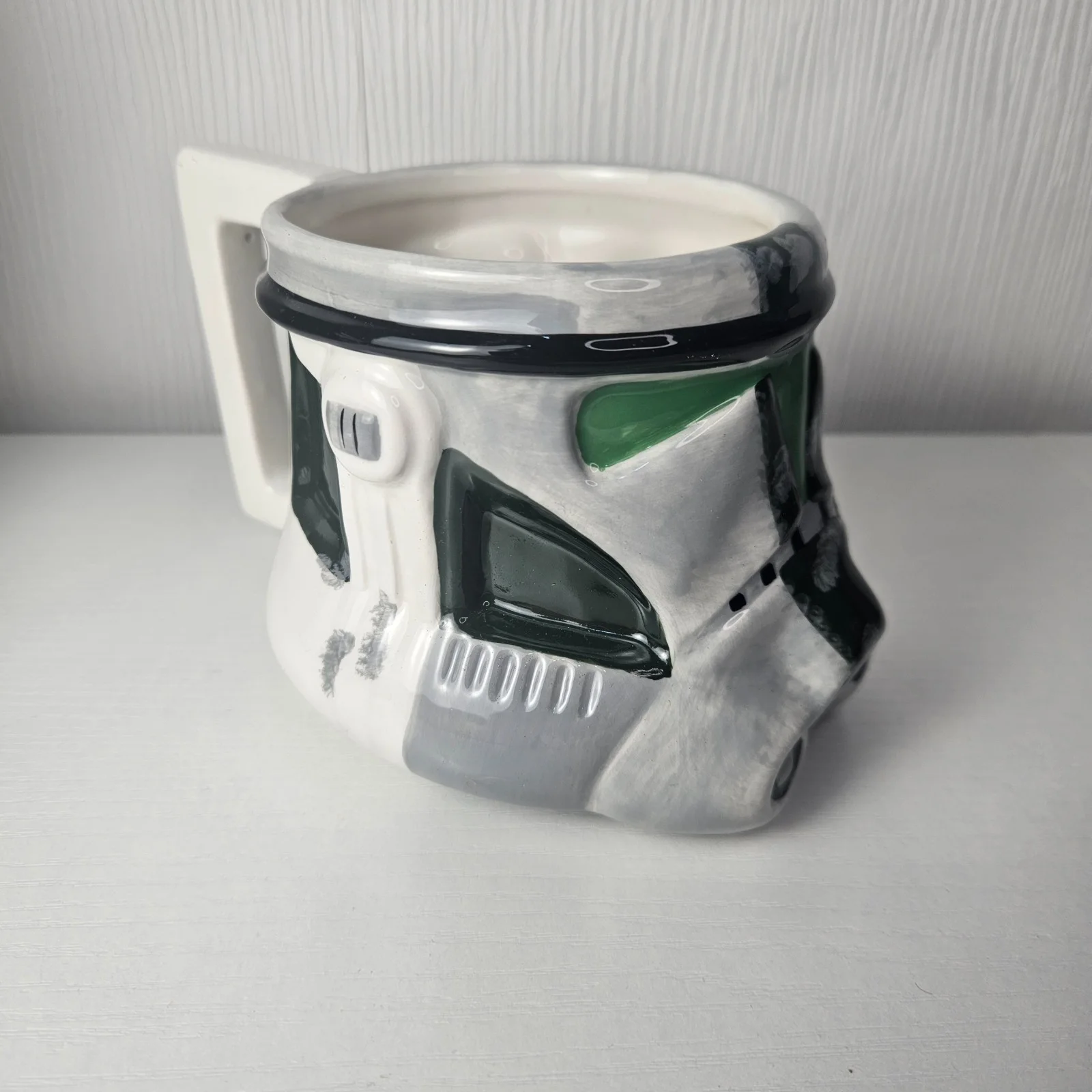 Star Wars Clone Trooper Figural Mug Special Edition 2005 Lucasfilm Ceramic Cup, изображение 3