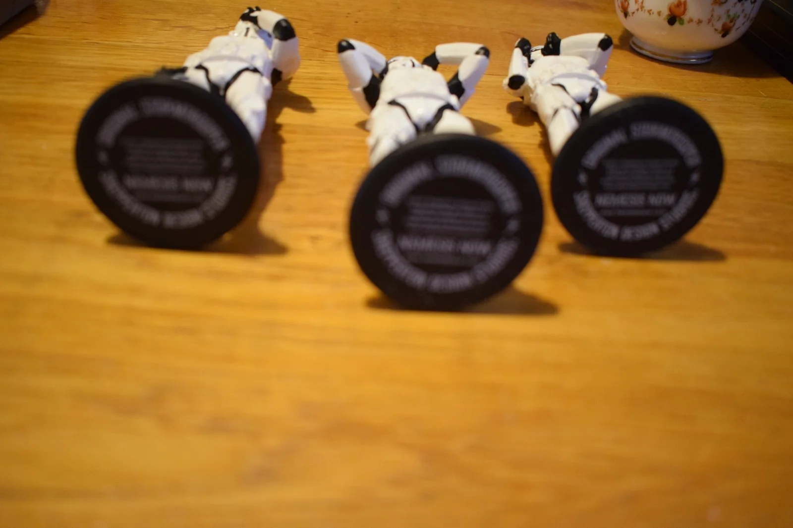 3 X Starwars Storm Trooper figures Hear no Evil, See no Evil, Speak no Evil,, image 2
