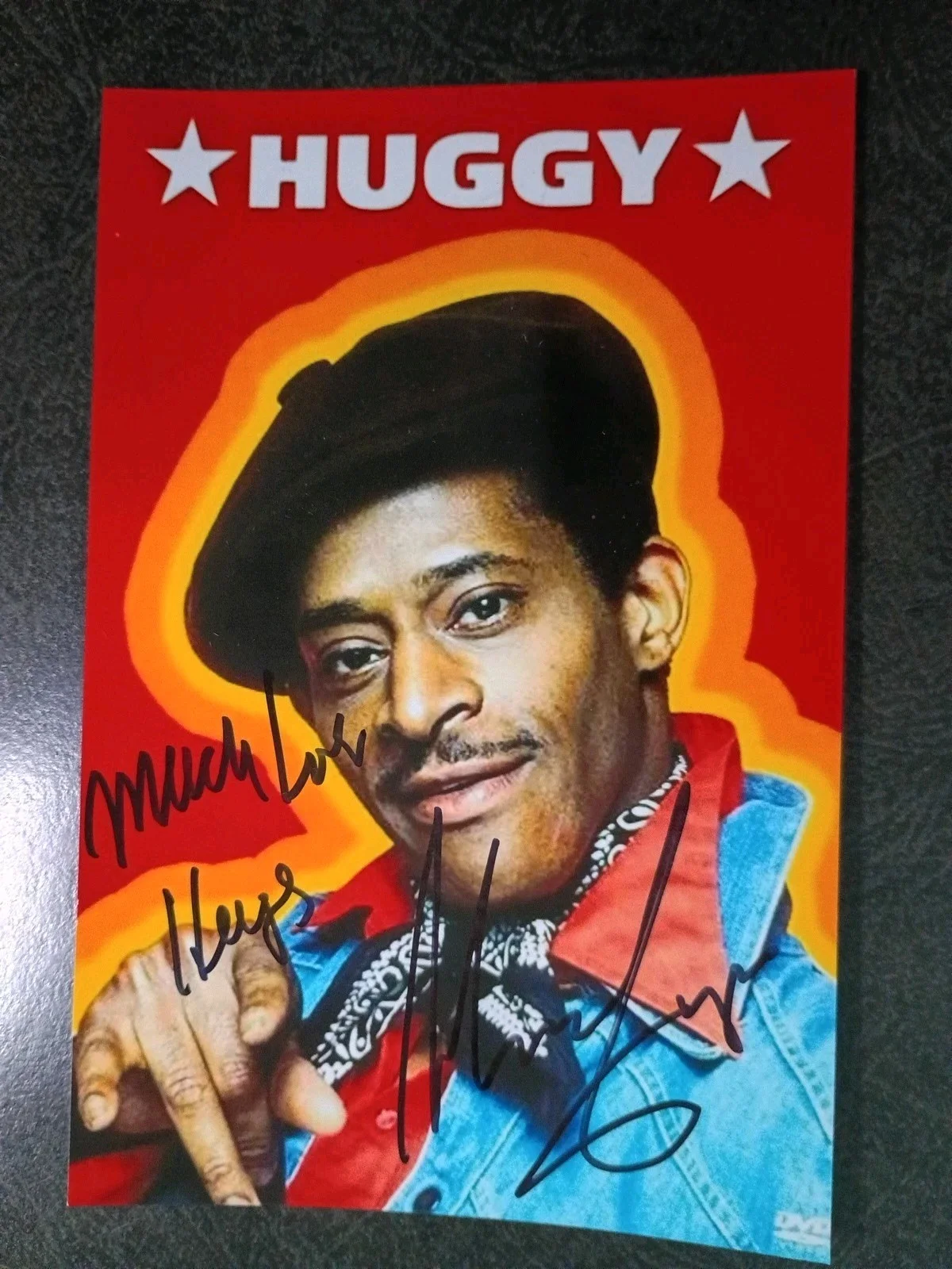 ANTONIO FARGAS As HUGGY BEAR — ANTONIO FARGAS As HUGGY BEAR 2 Hand Signed Autograph Photo S - STARSKY & HUTCH, изображение 2