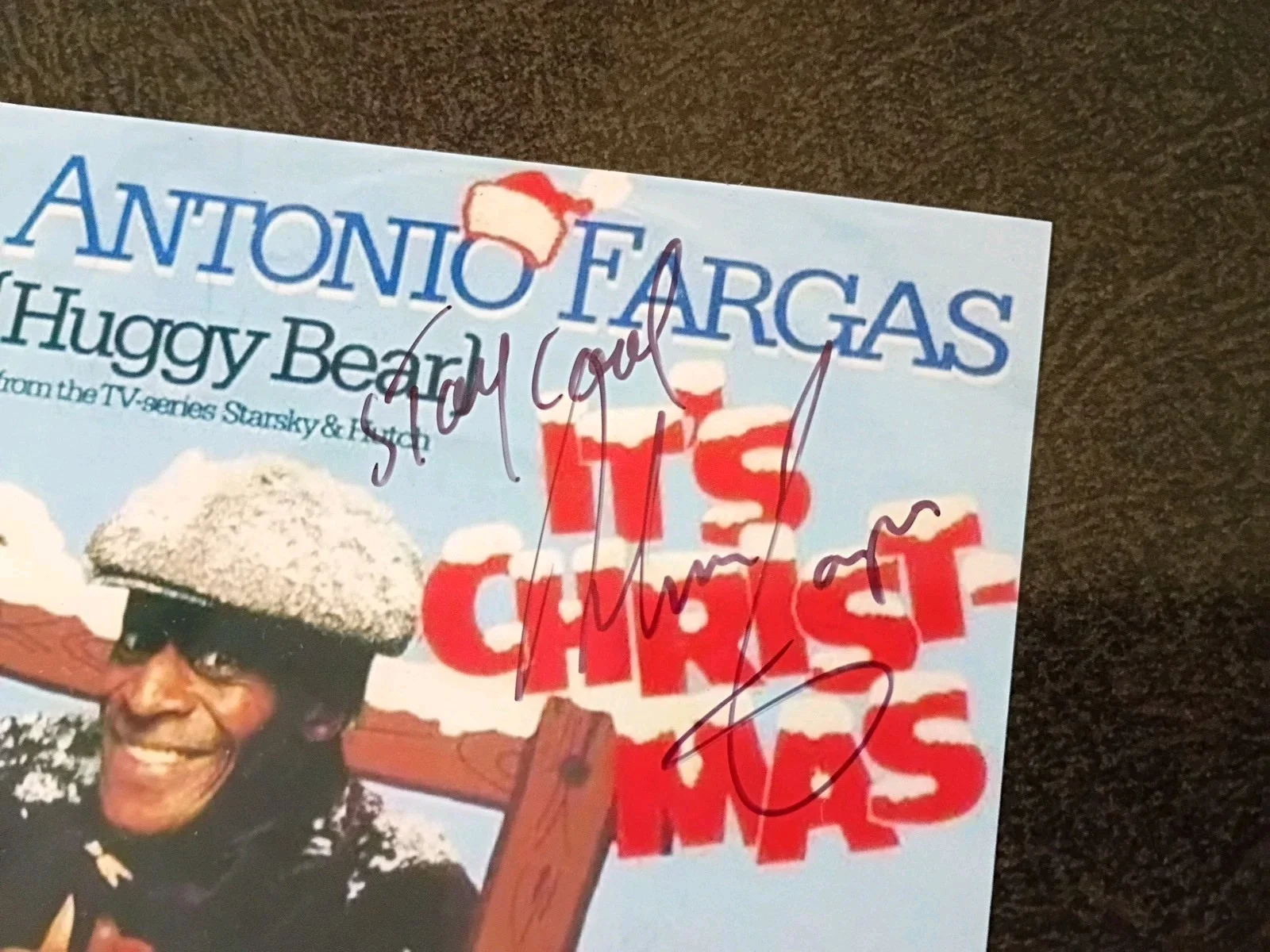 ANTONIO FARGAS As HUGGY BEAR — ANTONIO FARGAS As HUGGY BEAR 2 Hand Signed Autograph Photo S - STARSKY & HUTCH, изображение 5