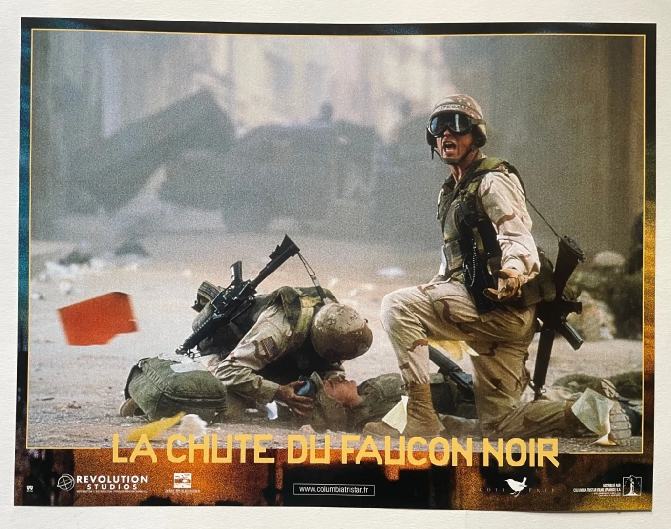 BLACK HAWK DOWN (2001) Set of 8 French Lobby Cards Front of House Stills, изображение 2