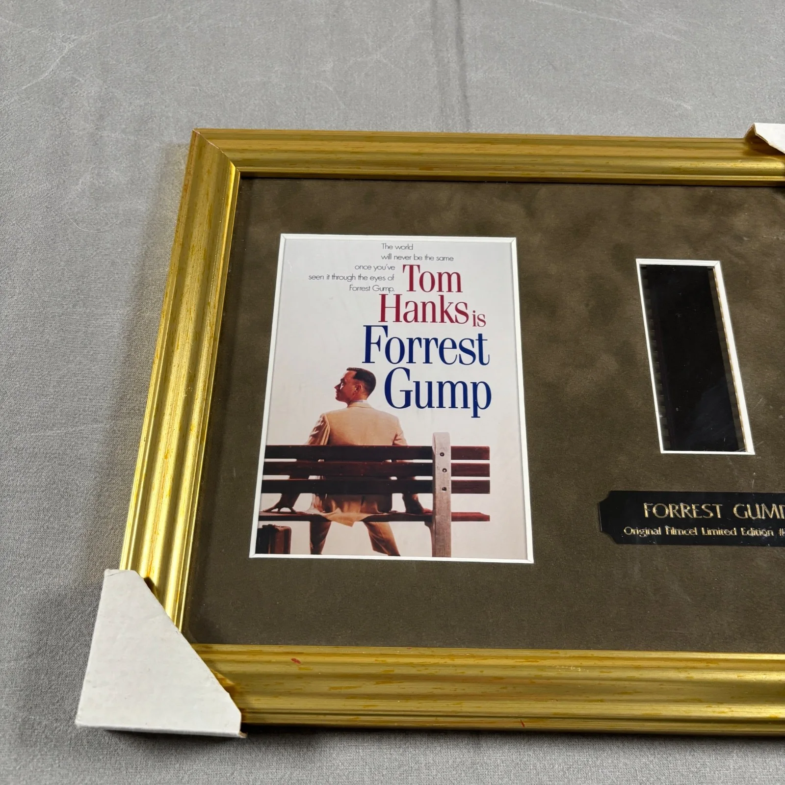 Forrest Gump Filmcell Limited Edition Framed Movie Memorabilia #28/100, изображение 2