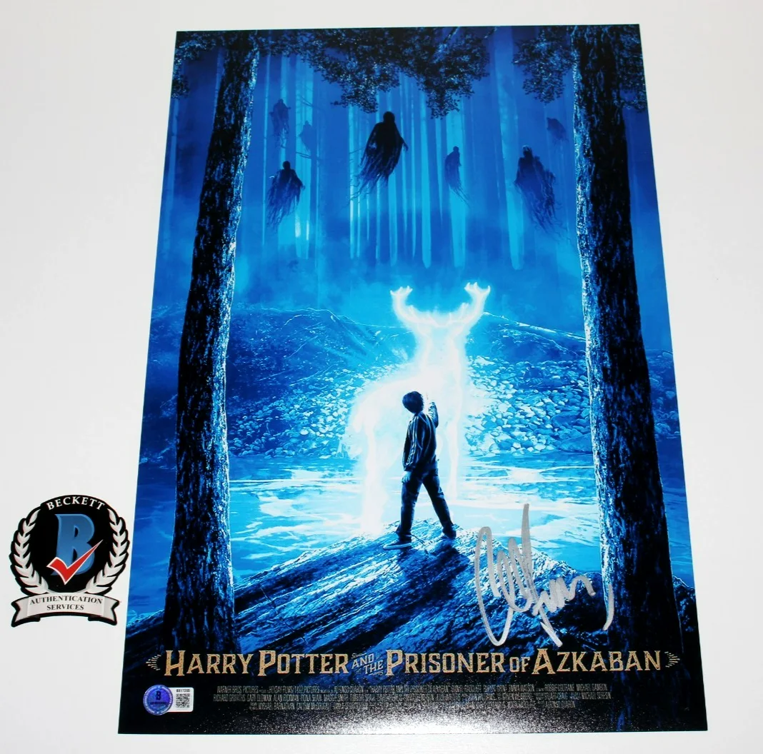 Alfonso Cuaron — ALFONSO CUARON SIGNED HARRY POTTER & PRISONER AZKABAN 12x18 MOVIE POSTER BECKETT, изображение 3
