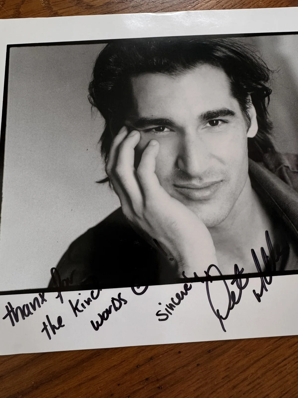 Peter Miller - Autograph - Actor - District 31, image 3