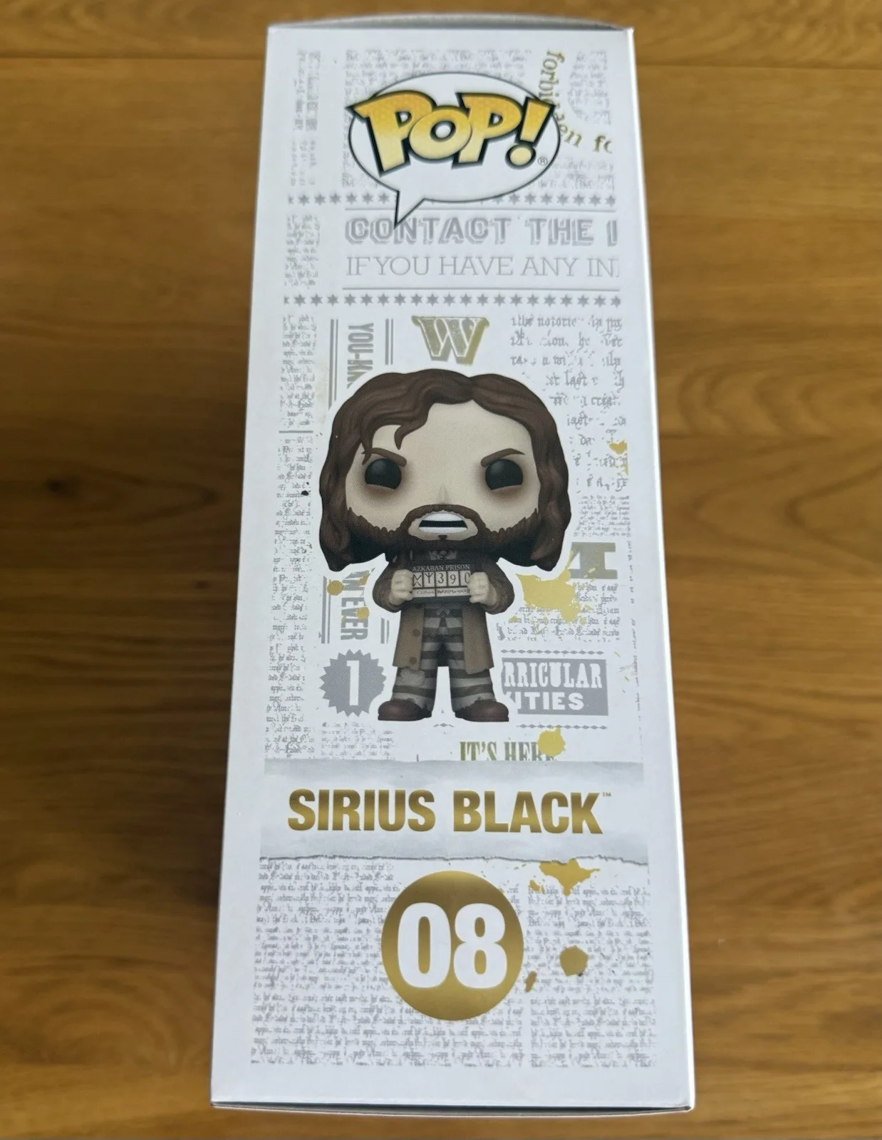 Gary Oldman SIGNED Sirius Black Funko Pop #08 Harry Potter Autograph Brand New, image 5