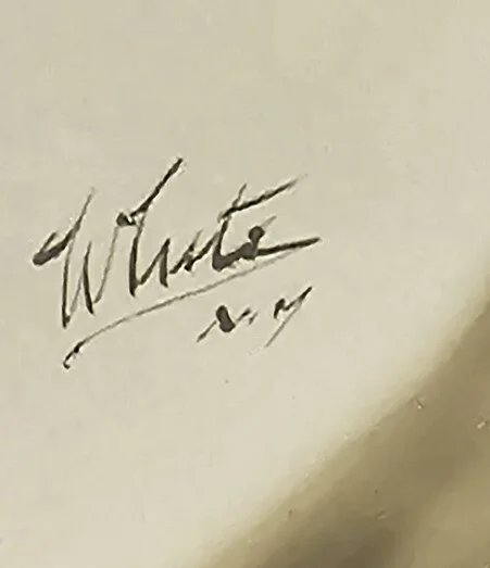 Julia Sanderson — Julia Sanderson Vintage Photograph 1914 Hand Signed White Studios NY, image 4