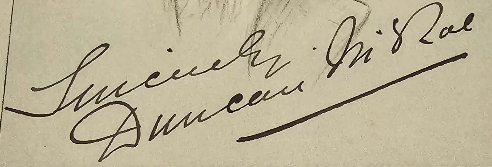Duncan McRae — Duncan McRae Vintage 1915 Autographed Photograph RARE, image 4