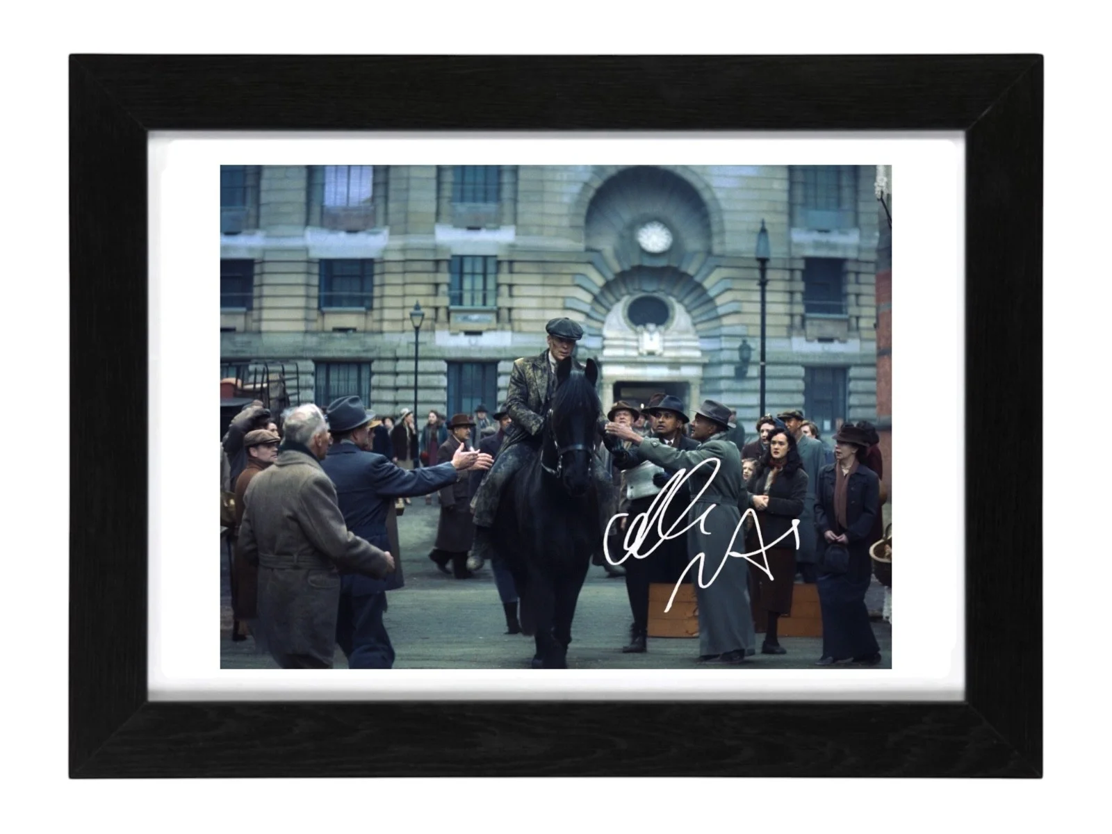 Cillian Murphy Signed Autograph PHOTO Pre Print 6x4 Framed Peaky Blinders, image 3
