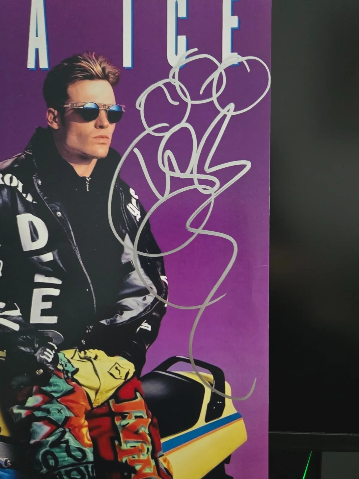 Vanilla Ice Rapper & Actor Signed 11x14 Photo Sports Collectibles Cert., изображение 2