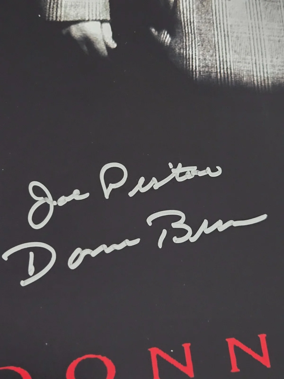 Joe Pistone — Joe Pistone Autographed Donnie Brasco 12x18 Mini Poster JSA Cert., изображение 2