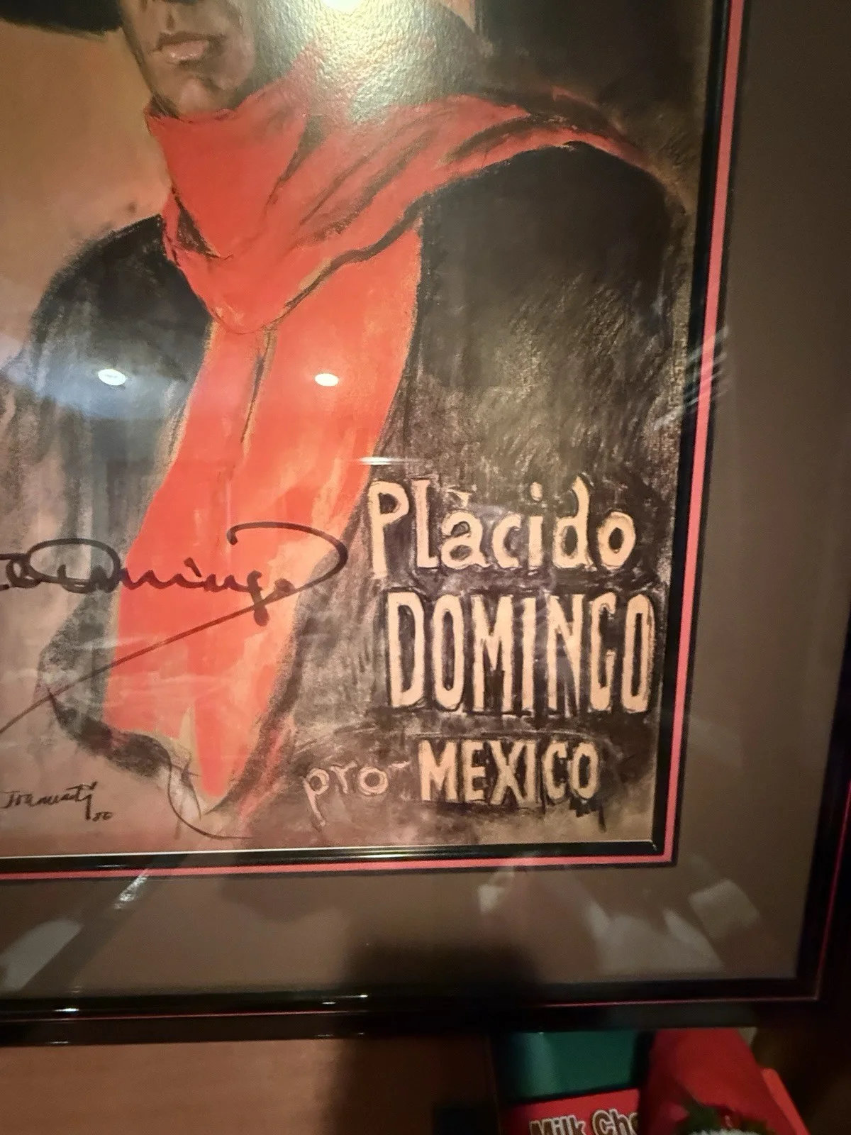 Signed Poster Placido Domingo, image 5