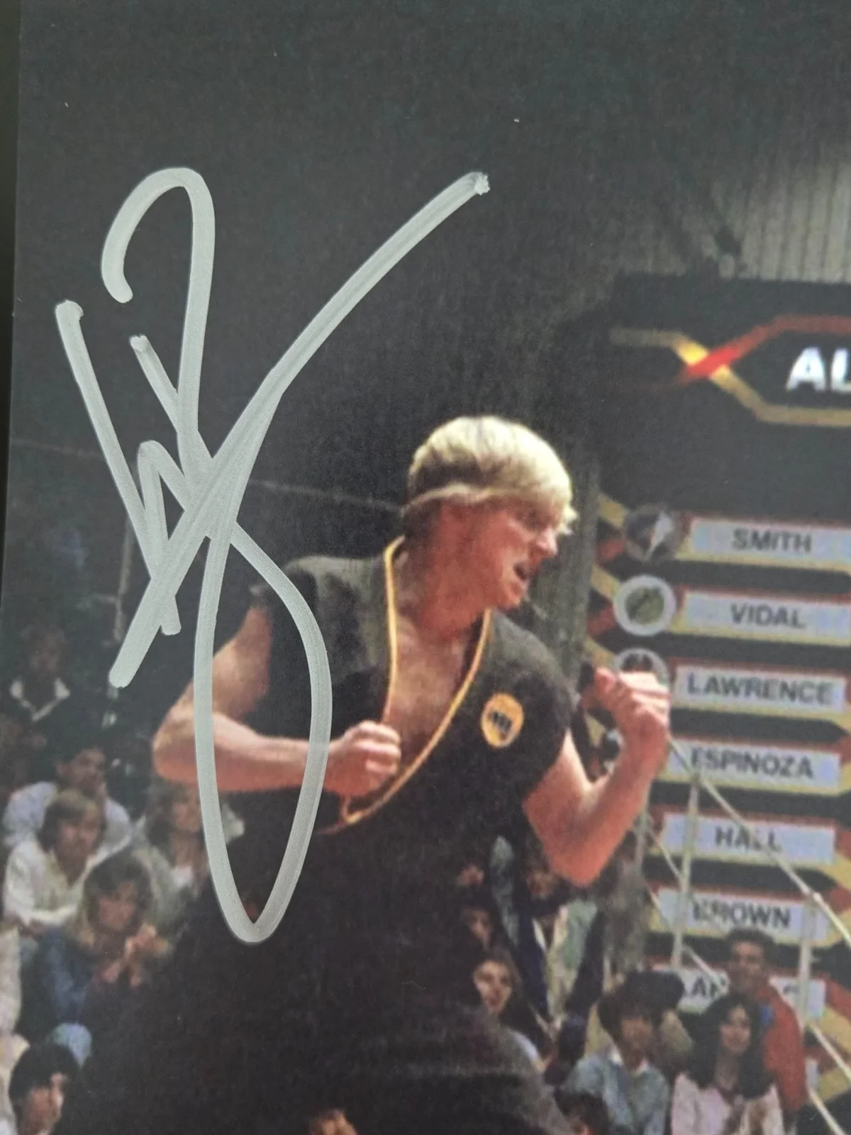 William Zabka, Ralph Macchio — Ralph Macchio & William Zabka Karate Kid Signed 11x14 Photo Beckett Witnessed, изображение 2
