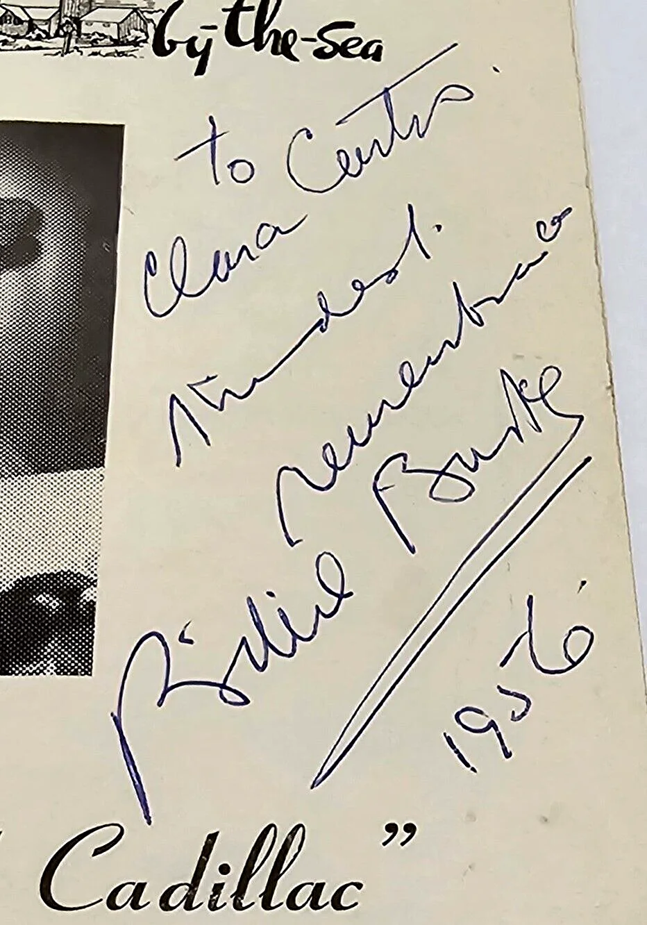 Billie Burke — Billie Burke Autographed Playbill For The Solid Gold Cadillac 1956 Wizard Of Oz, изображение 2