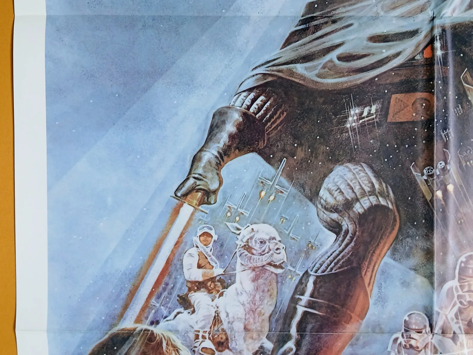 EMPIRE STRIKES BACK (1980) original US 27x41" style b ONE-SHEET POSTER Star Wars, изображение 5
