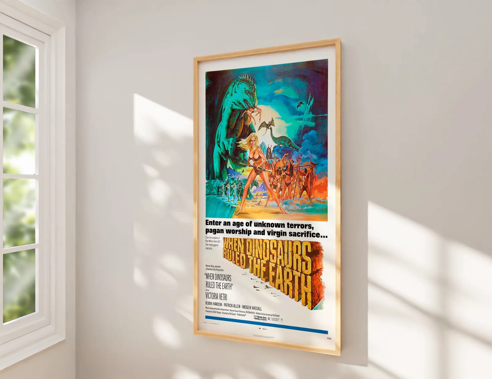 When Dinosaurs Ruled the Earth - Fantasy 27.2" x 41" US One Sheet Poster, image 2