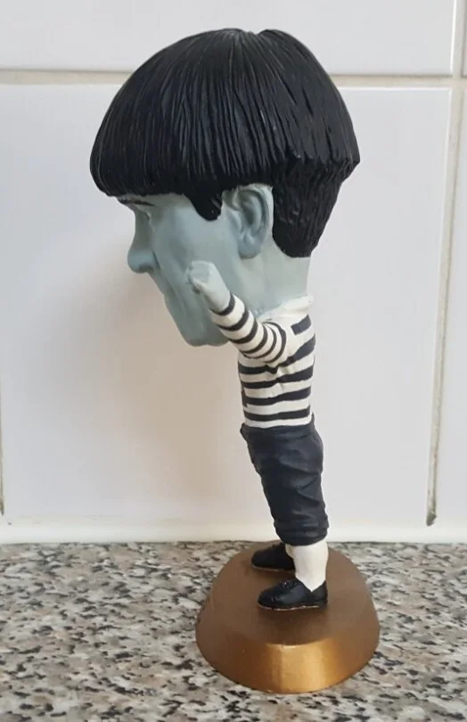 Vintage Three Stooges Figurine. Moe. Preloved., image 2