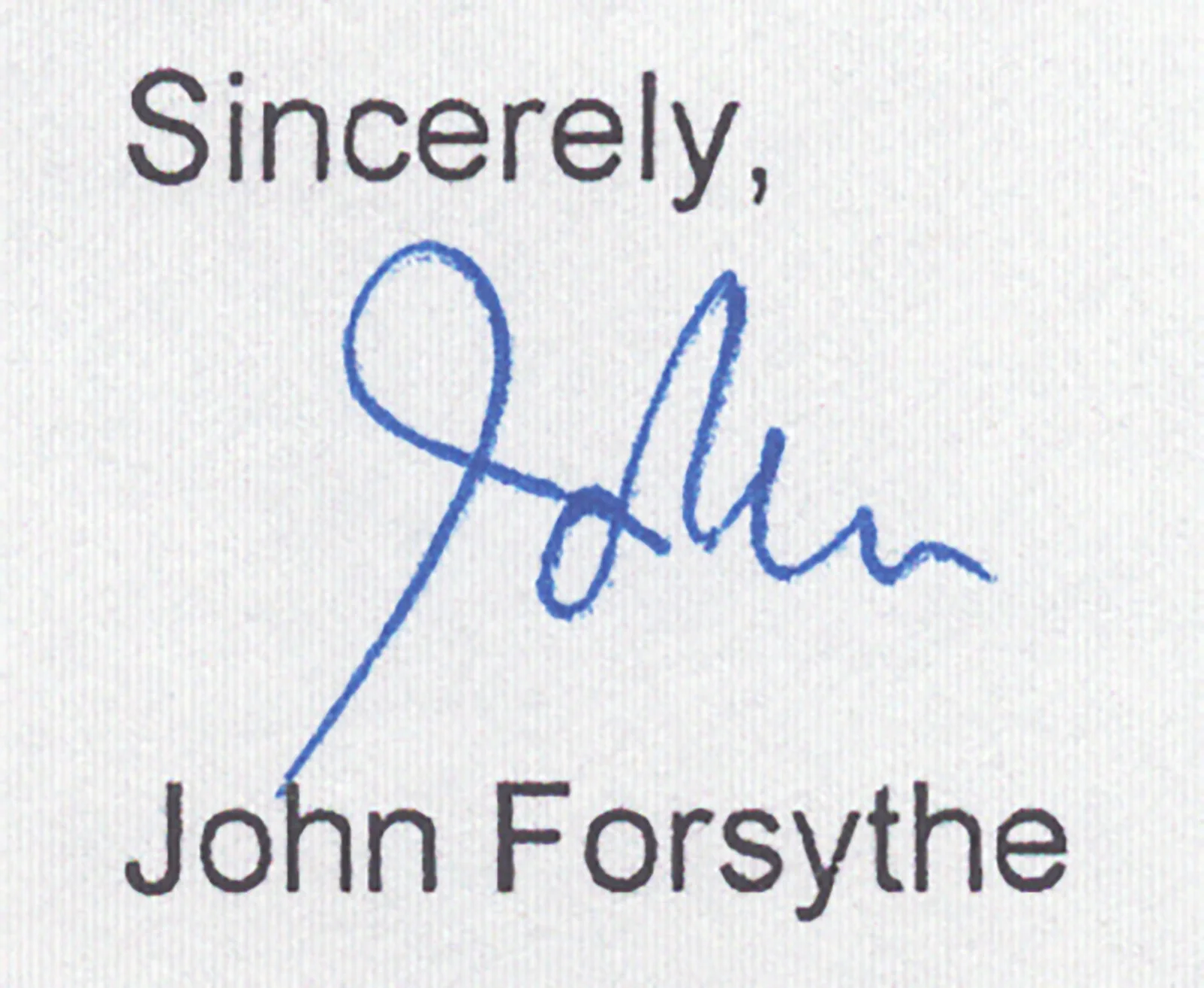 John Forsythe, Phyllis Diller — JOHN FORSYTHE - TYPED LETTER SIGNED 03/14/1995 CO-SIGNED BY: PHYLLIS DILLER, image 2