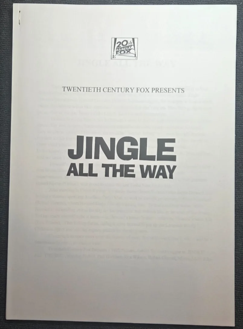 Jingle all the way, Press Kit. Folder, 4 Photo Stills & Production notes. lot08, изображение 2