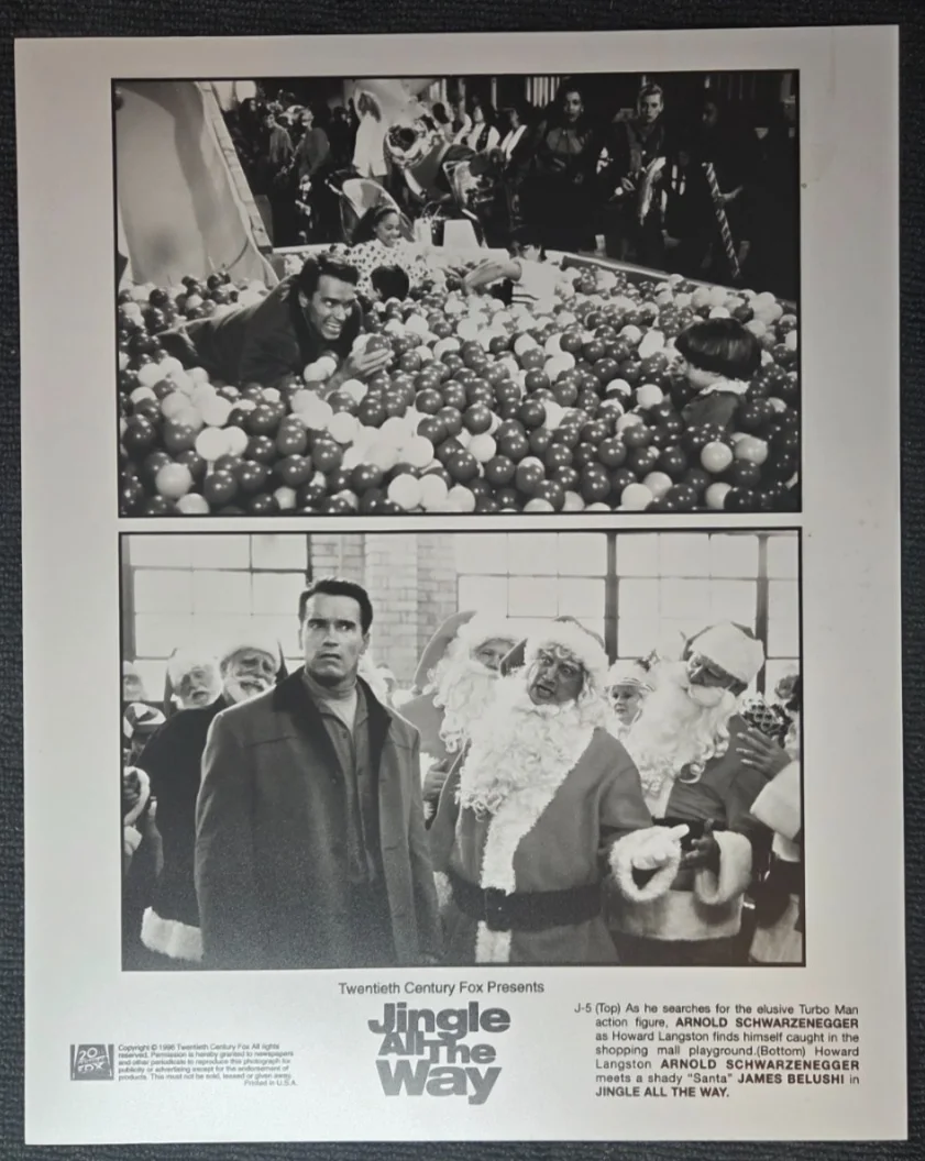 Jingle all the way, Press Kit. Folder, 4 Photo Stills & Production notes. lot08, изображение 4