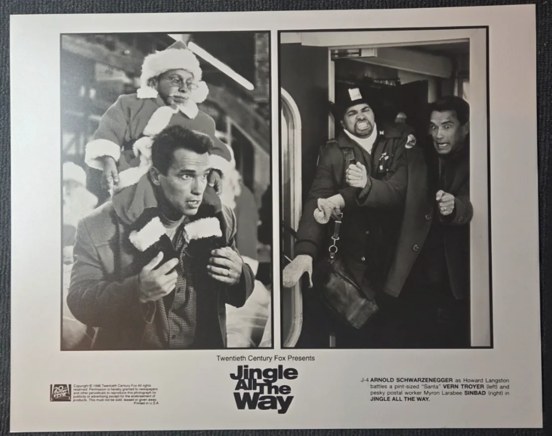Jingle all the way, Press Kit. Folder, 4 Photo Stills & Production notes. lot08, изображение 5